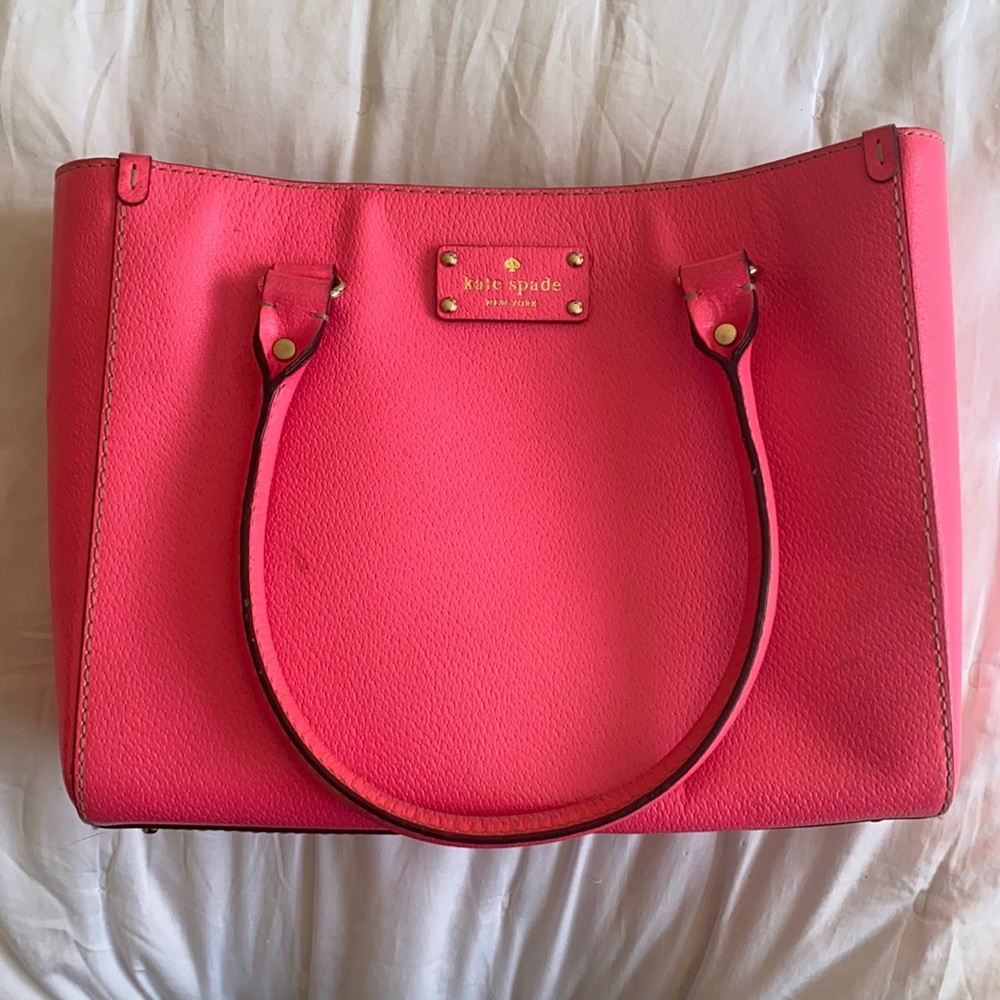 Bright Pink Kate Spade Bag